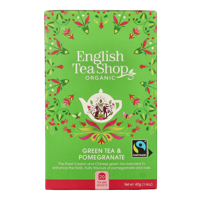 English Tea Shop Green tea pomegranate bio 20 Zakjes