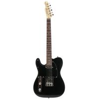 Fazley Classic Series FTL218 Black LH linkshandige elektrische gitaar - thumbnail