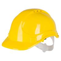 Veiligheidshelm geel