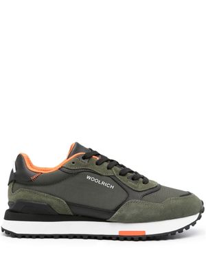 Woolrich baskets Retro à lacets - Vert
