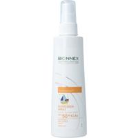 Bionnex Preventiva sunscreen cream spray kids SPF50+