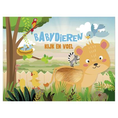 Lantaarn Publishers Kijk en voel - babydieren