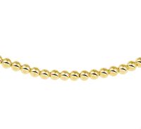 TFT Collier Geelgoud Bolletjes 4,0 mm x 45 cm