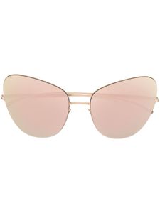 Mykita lunettes de soleil MYKITA X MAISON MARGIELA à monture papillon - Or