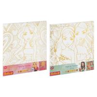 Grafix schilderen op nummer 30x30cm