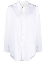 R13 chemise à poche poitrine - Blanc