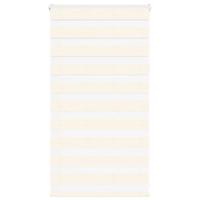 Zebra rolgordijn 85x100 cm stofbreedte 80,9 cm marmerbeige