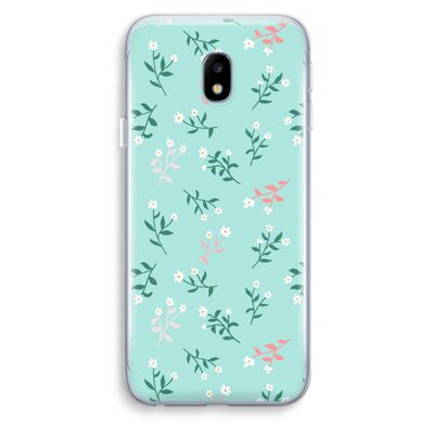 Small white flowers: Samsung Galaxy J3 (2017) Transparant Hoesje