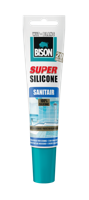Super Silicone Sanitair Wit Hang/Statube 150 ml - Bison