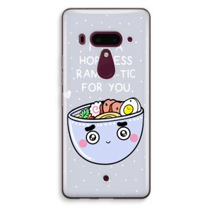 I'm A Hopeless Ramen-Tic For You: HTC U12+ Transparant Hoesje