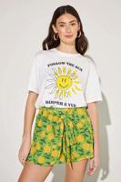 Harper & Yve T-Shirt SMILEY - geel - thumbnail