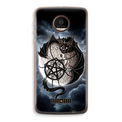 Volle maan: Motorola Moto Z Force Transparant Hoesje