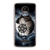 Volle maan: Motorola Moto Z Force Transparant Hoesje