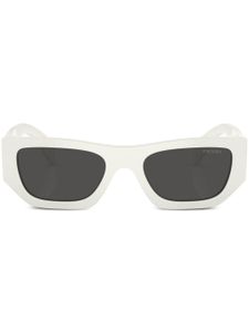 Prada Eyewear lunettes de soleil à monture géométrique - Blanc