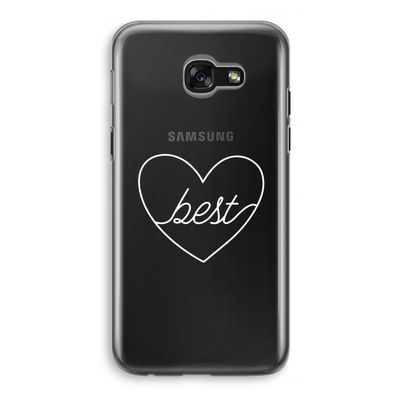 Best heart pastel: Samsung Galaxy A5 (2017) Transparant Hoesje