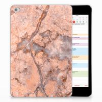 Apple iPad Mini 4 | Mini 5 (2019) Tablet Back Cover Marmer Oranje