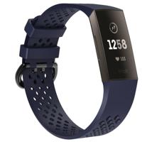 Vierkante gat verstelbare sport polsband voor FITBIT charge 3 (aqua blauw)