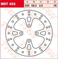TRW Remschijf, remschijven voor de moto, MST452