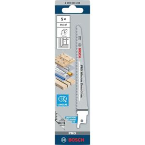 Bosch Professional S611DF PRO Reciprozaagblad 150mm Window Demolition VE=5 - 2608656258