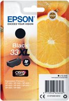 Epson inktcartridge 33XL, 530 pagina's, OEM C13T33514012, zwart - thumbnail