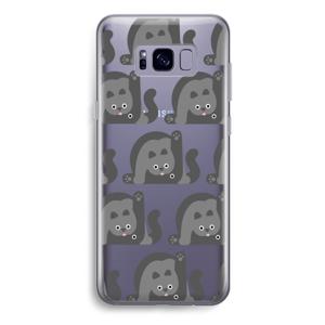 Cats: Samsung Galaxy S8 Plus Transparant Hoesje