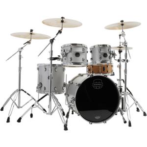 Mapex SE504XBPD Saturn Evolution Birch Fusion Iridium Silver 4d. shellset