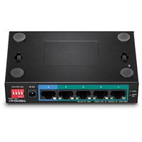 Trendnet TPE-LG50 netwerk-switch Unmanaged Gigabit Ethernet (10/100/1000) Power over Ethernet (PoE) Zwart - thumbnail