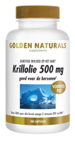 Golden Naturals Krillolie 500 mg
