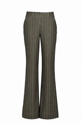 Marilon stripe trousers - new army/kit - 13521 Marilon stripe trousers - new army/kit - 13521