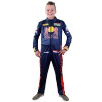 Race coureur overall - donkerblauw - verkleedkleding - voor kinderen - Dutch Racing Team