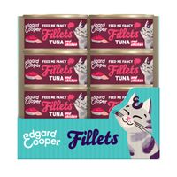 Edgard & Cooper graanvrij tonijn- en kipfilets kat natvoer blikjes 24 x 70gr