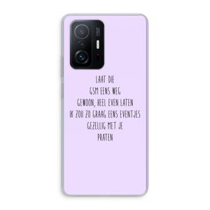GSM: Xiaomi 11T Pro Transparant Hoesje