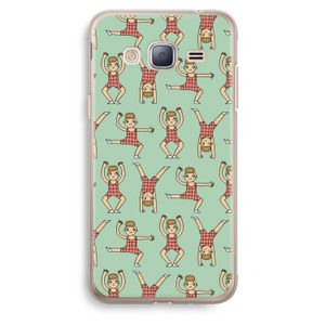 Gymboys: Samsung Galaxy J3 (2016) Transparant Hoesje