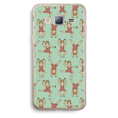Gymboys: Samsung Galaxy J3 (2016) Transparant Hoesje
