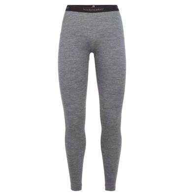 Icebreaker Merino 200 Oasis Thermobroek Dames Gritstone Hthr-013 L