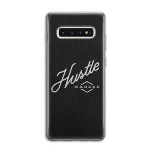 Hustle: Samsung Galaxy S10 4G Transparant Hoesje