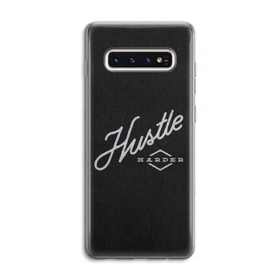 Hustle: Samsung Galaxy S10 4G Transparant Hoesje