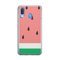 Watermeloen: Samsung Galaxy A40 Transparant Hoesje