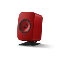 KEF Combi Deal LSX II Wireless Stereo Speakers + P1 Desk pad tafelstandaard - Rood/Zwart KEF Combi Deal LSX II Wireless Stereo Speakers + P1 Desk pad tafelstandaard - Rood/Zwart