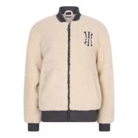 Indian Blue Jeans Meisjes winterjas bomber teddy - Zand Indian Blue Jeans Meisjes winterjas bomber teddy - Zand
