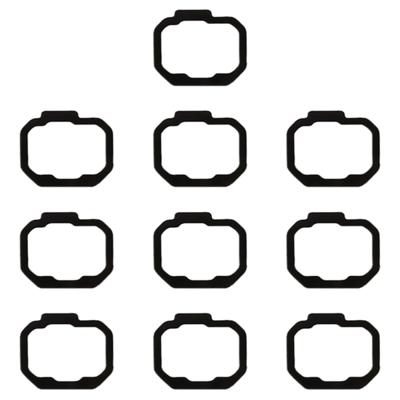 10 stuks vingerafdruk stickers voor Galaxy Opmerking 8