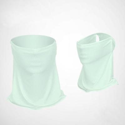 PGM Golf mannen en vrouwen Ice Silk BIB zonnebrandcrème masker (groen)