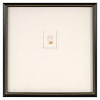 Muurkunst Danni (Zwart/wit)