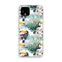 Tukans: Pixel 4 Transparant Hoesje