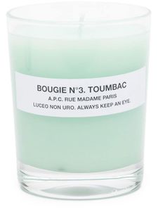 A.P.C. bougie No 3 Toumbac - Vert