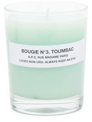A.P.C. bougie No 3 Toumbac - Vert