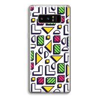 8-bit N°4: Samsung Galaxy Note 8 Transparant Hoesje