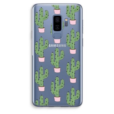 Cactus Lover: Samsung Galaxy S9 Plus Transparant Hoesje