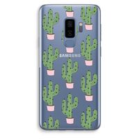Cactus Lover: Samsung Galaxy S9 Plus Transparant Hoesje
