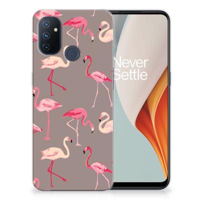 OnePlus Nord N100 | TPU Hoesje | Flamingo